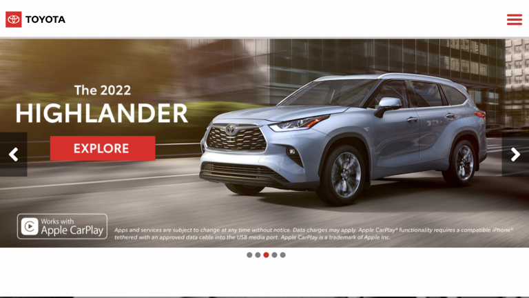 SouthEast Toyota Dealer Website